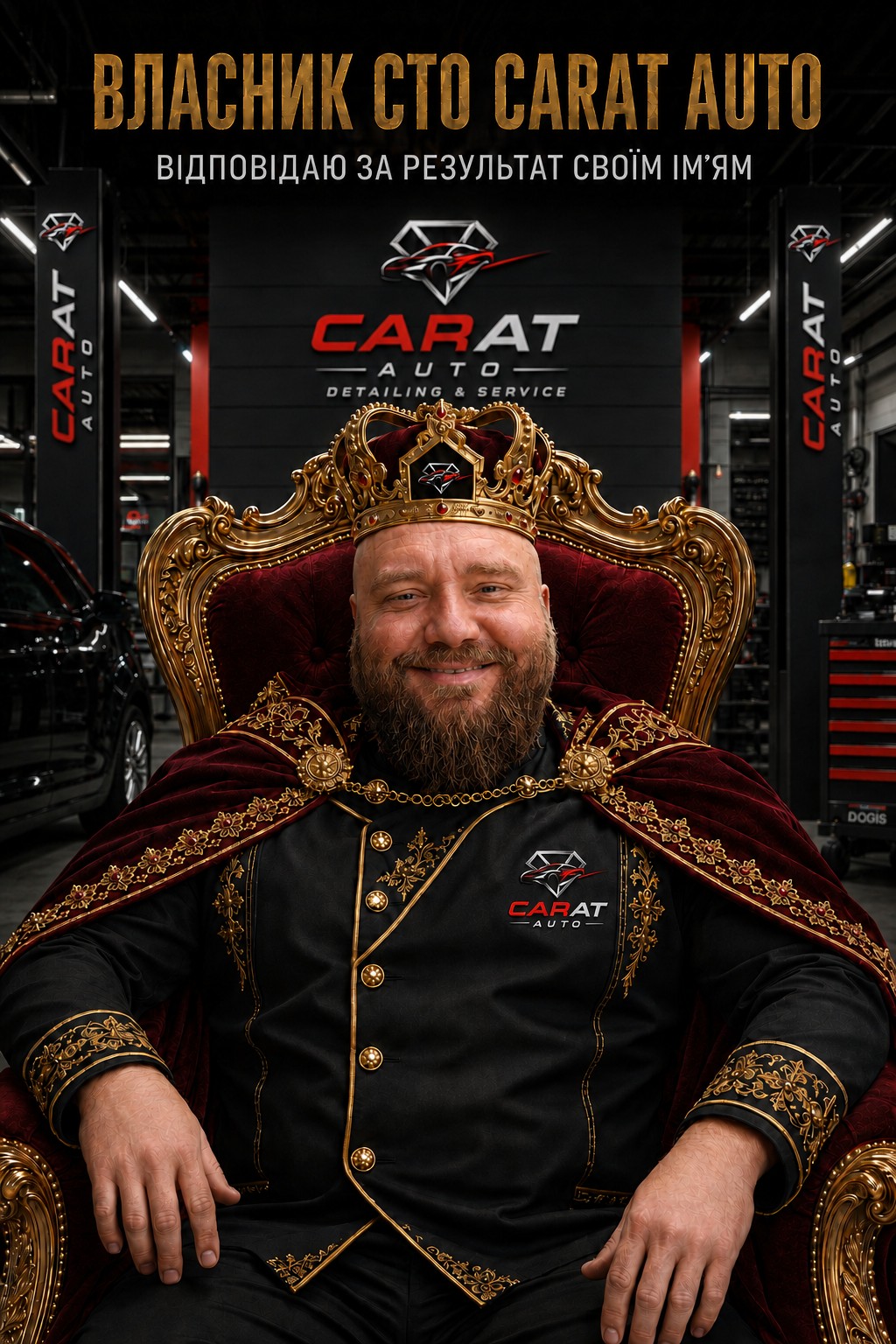 Богдан Лобунський — власник СТО Carat Auto